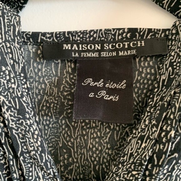 MAISON Scotch La Femme Selon Marie Dress Women’s Size 2 - Picture 10 of 12